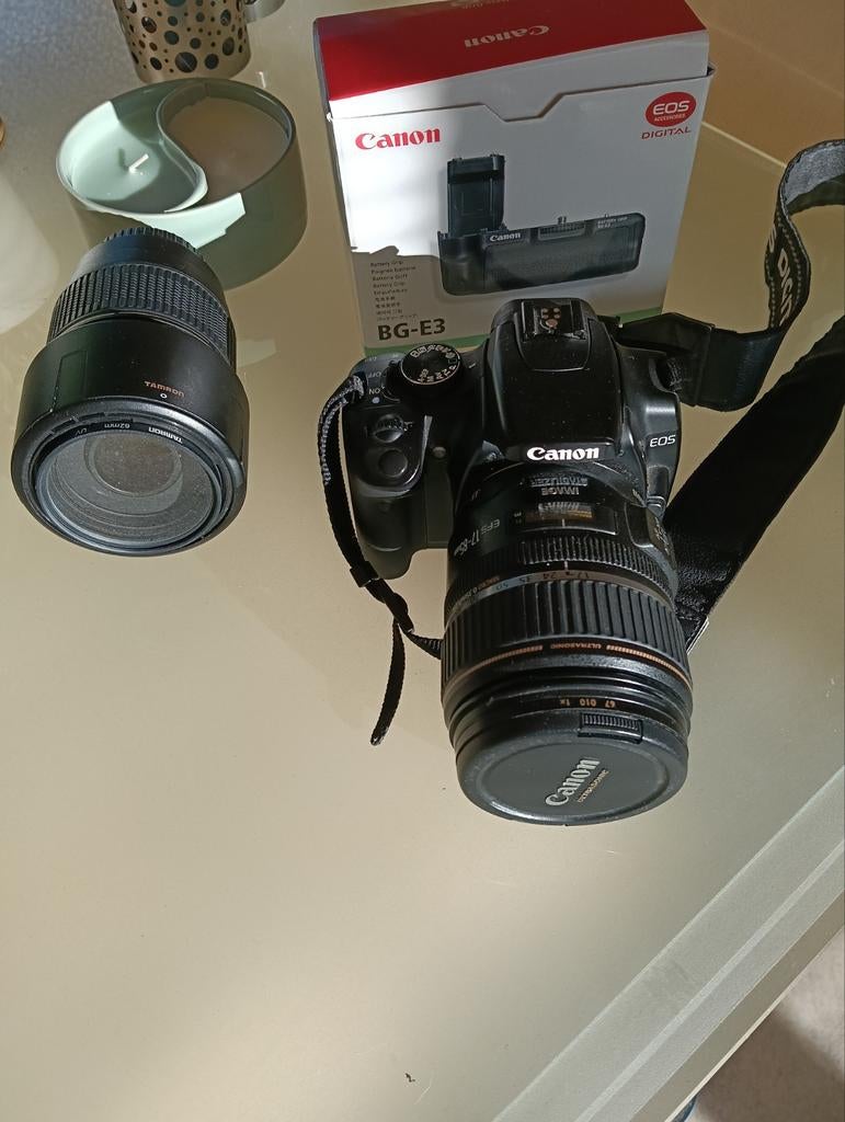 Canon 400D Spiegelreflexcamera met Zoomlens & Accessoires, Gebruikt, Spiegelreflex, Canon, Ophalen of Verzenden