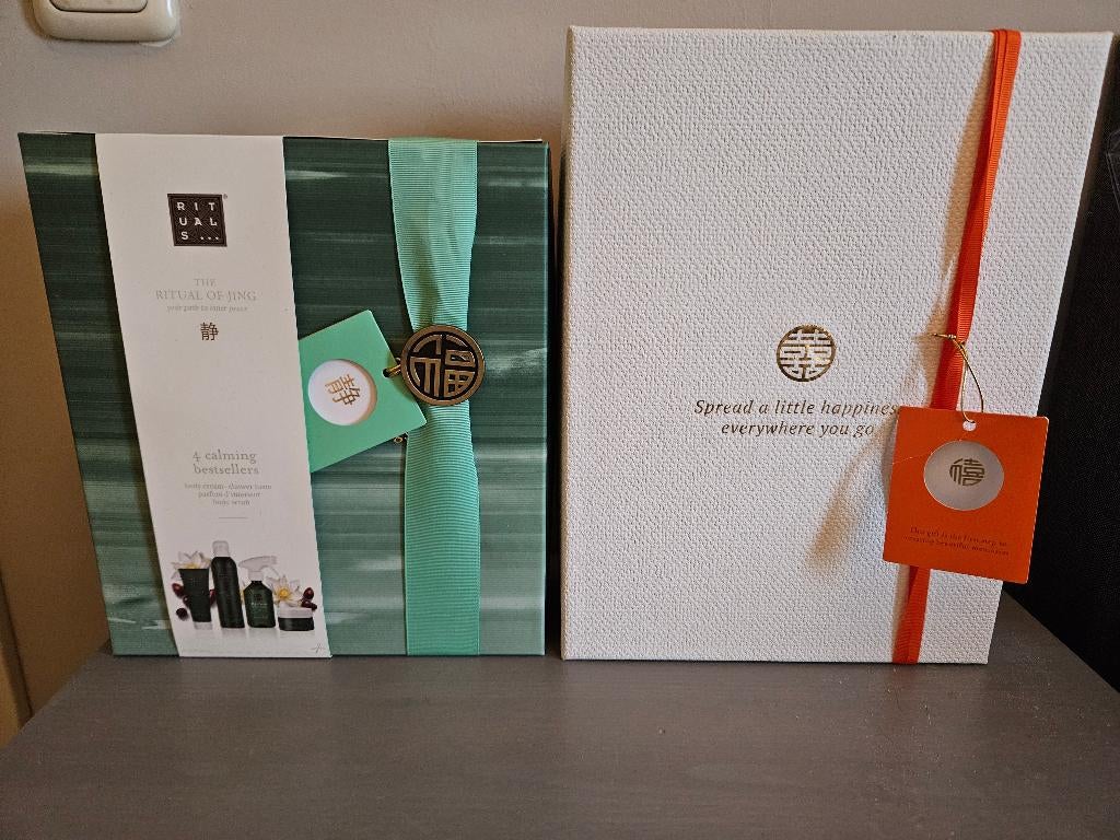 Lege Rituals Happy Buddha & Jing giftsets, Ophalen of Verzenden, Zo goed als nieuw, Bad & Douche