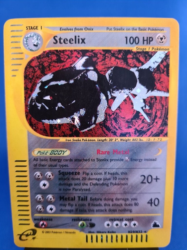 Steelix H29/H32 - Skyridge, Verzenden, Gebruikt