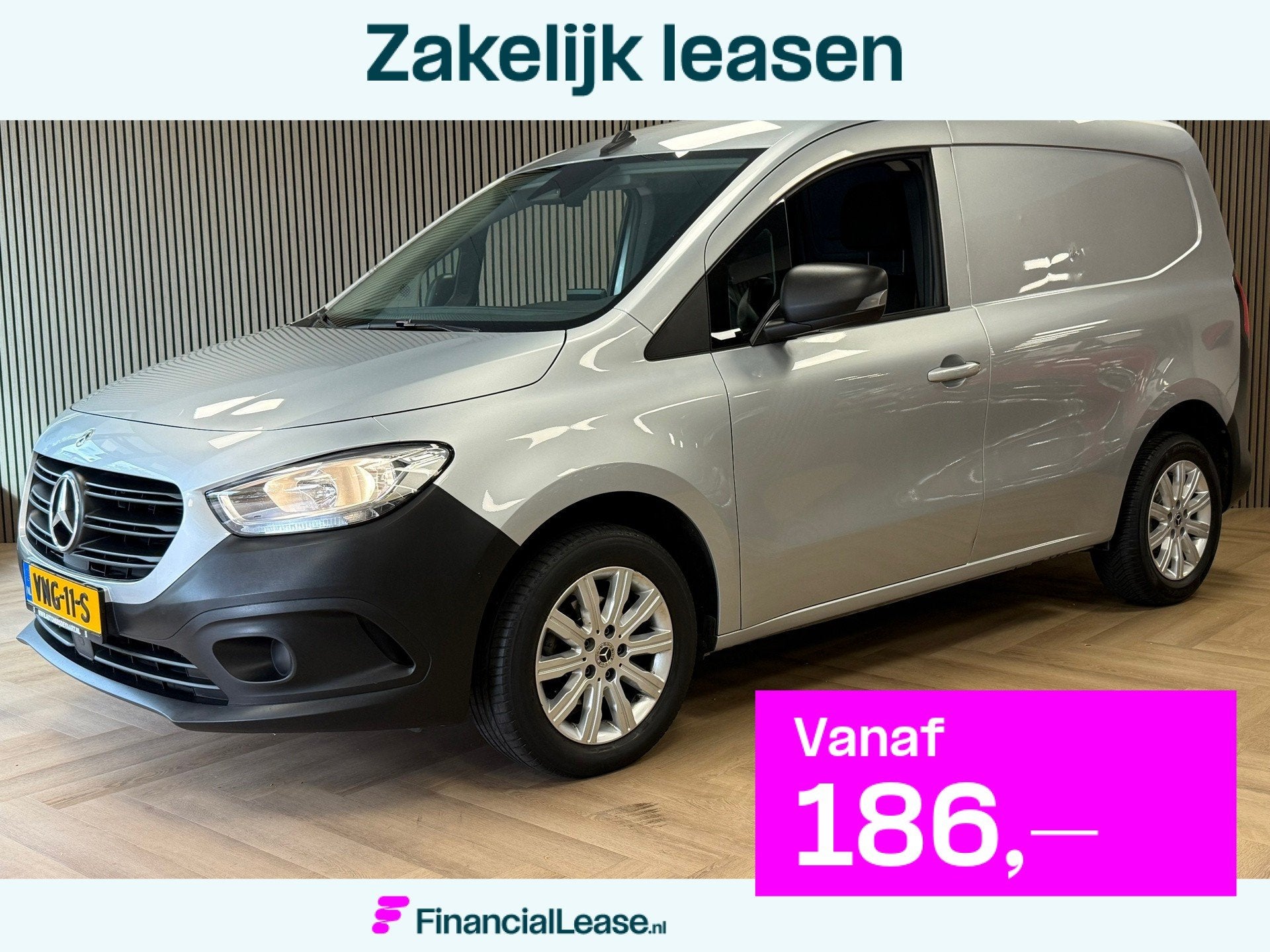 Mercedes-Benz Citan 108 CDI L1 NAVI AIRCO CRUISE CARPLAY 16, Voorwielaandrijving, Dealer onderhouden, Stof, Gebruikt