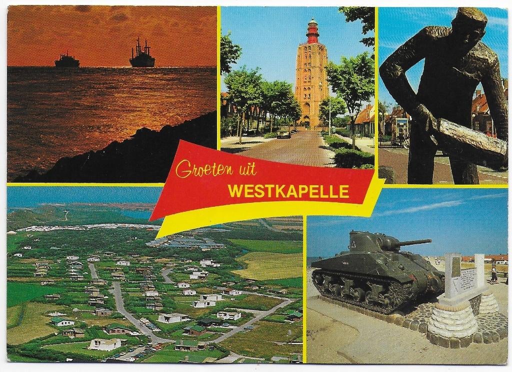 Westkapelle Gelopen Ansichtkaart ( B5990 ), Verzenden, 1980 tot heden, Gelopen
