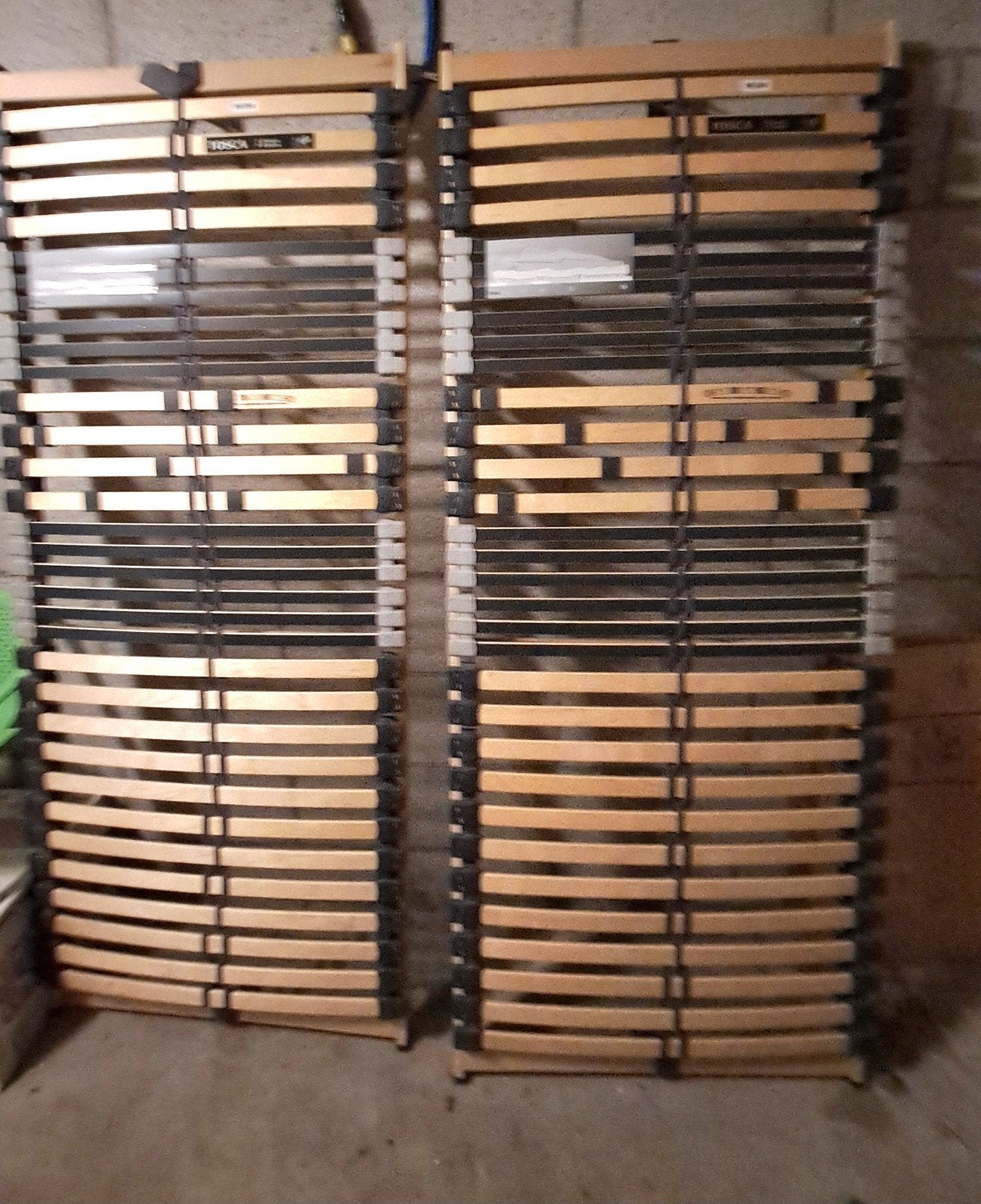 2x Tosca lattenbodem 80x200 cm, 5 zones, Huis en Inrichting, Slaapkamer | Matrassen en Bedbodems, Ophalen, Eenpersoons, Zo goed als nieuw