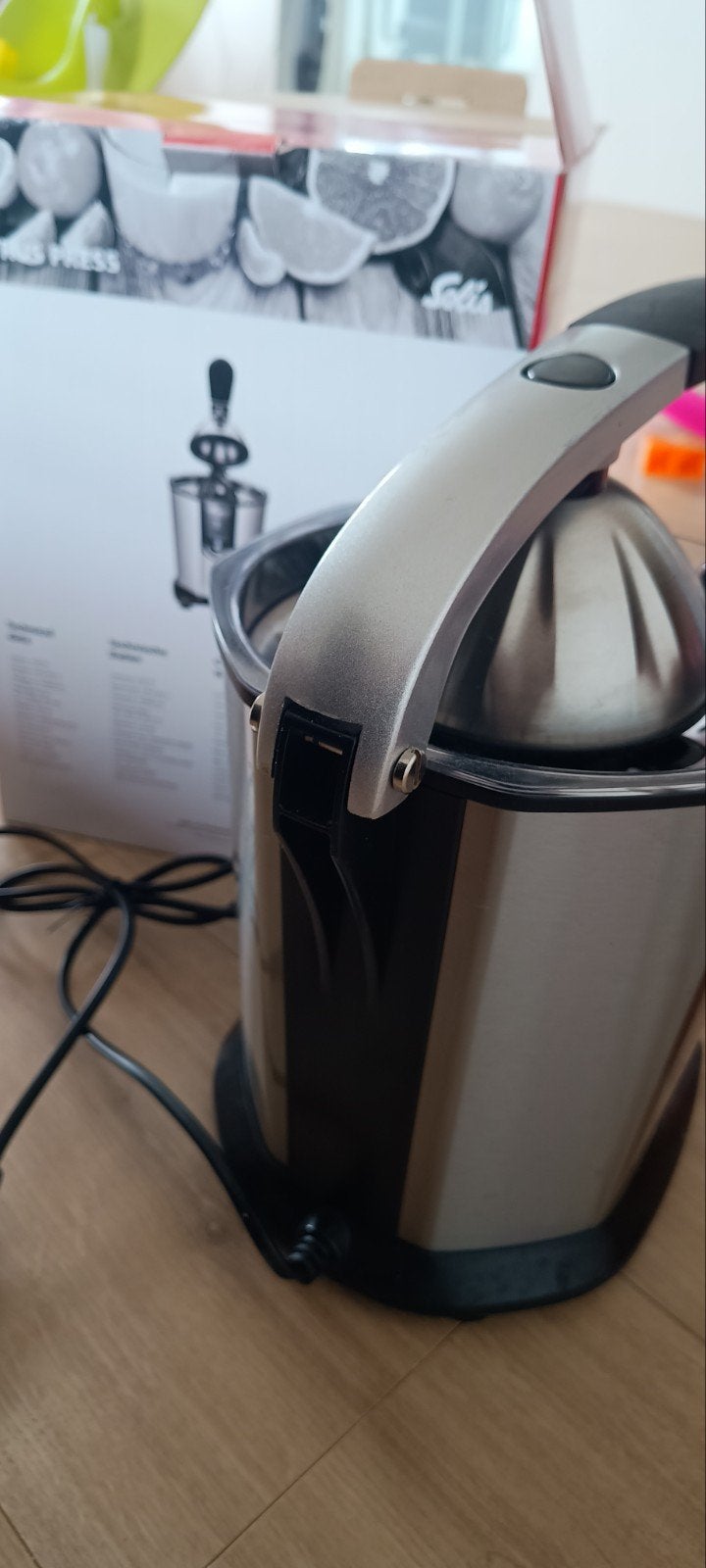 Solis Citrus Juicer, compleet met doos, Ophalen