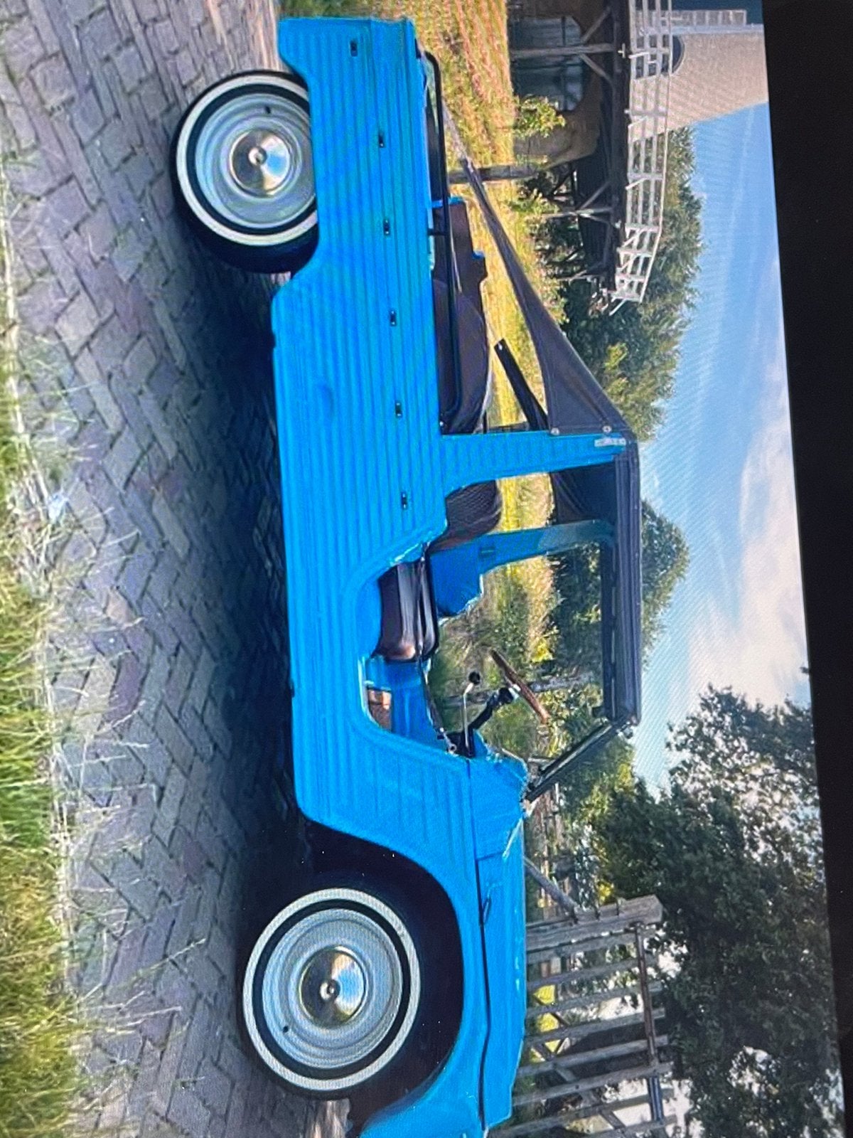 Oldtimer Citroën Mehari 1972 Blauw, foto 2