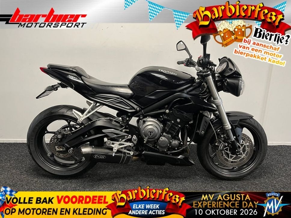 ️Triumph STREET TRIPLE S (bj 2017)️, Motoren, Meer dan 35 kW, Onbekend, Minimaal motorrijbewijs A2, Triumph