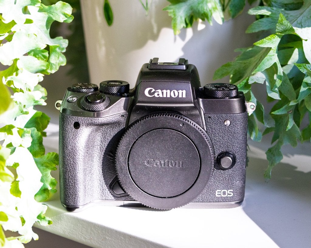 CANON EOS M5 SYSTEEMCAMERA BODY (evt. icm Canon objectief), Gebruikt, Canon, Accu, Compactcamera