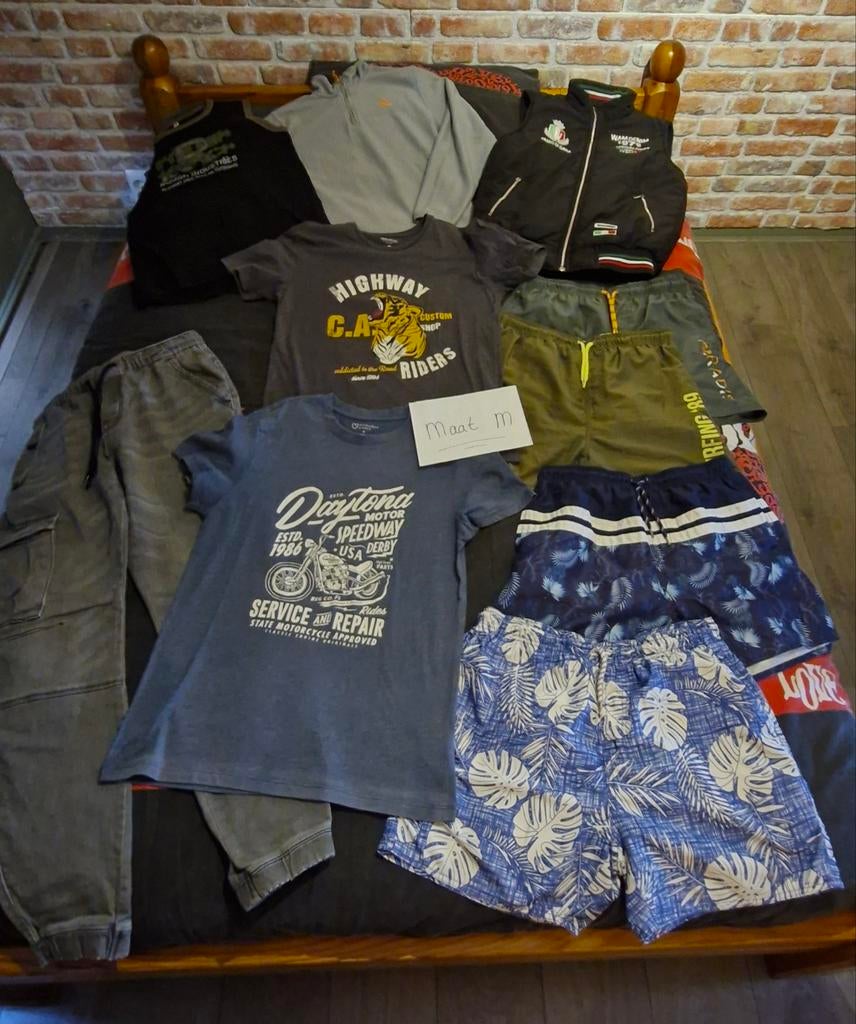 Kledingpakket maat M, o.a. bodywarmer, bijna gratis, Ophalen of Verzenden, Zo goed als nieuw, Maat 48/50 (M)