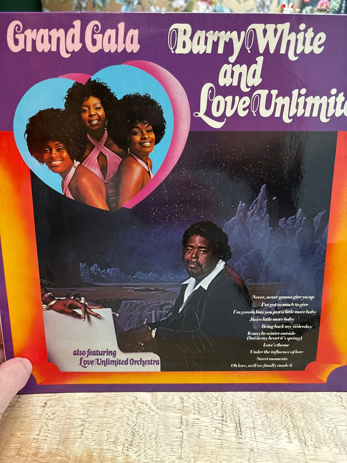 Barry White and Love Unlimited - Grand Gala LP (1973), LP, Gebruikt, Pop, Originele persing