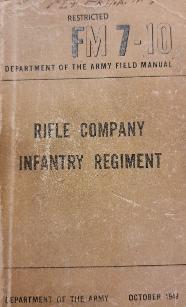 Manual Rifle Company Infantry Regiment FM7-10, Verzenden, Landmacht, Amerika, Boek of Tijdschrift