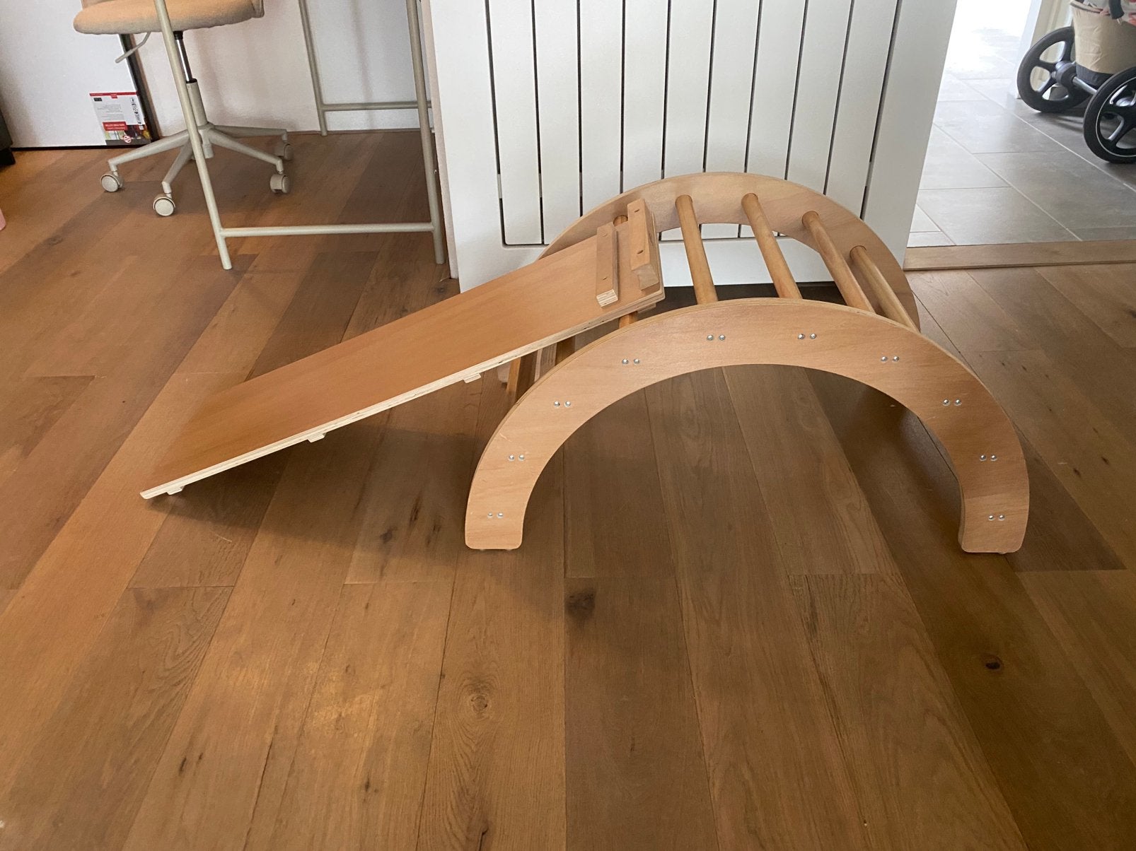 Klimrekje met glijbaan/trappetje, Ophalen, Zo goed als nieuw, Jongen of Meisje