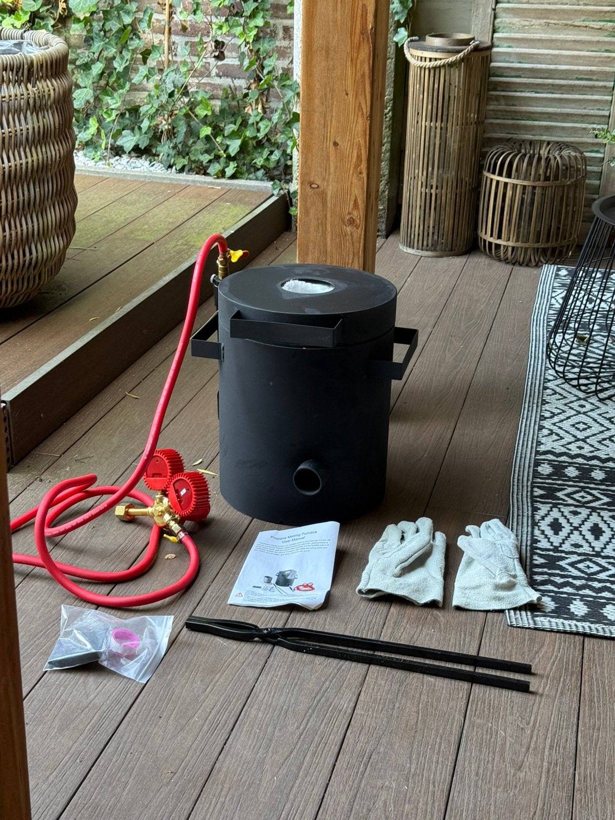 Vevor propaan smeltoven kit met accessoires, Ophalen of Verzenden, Nieuw