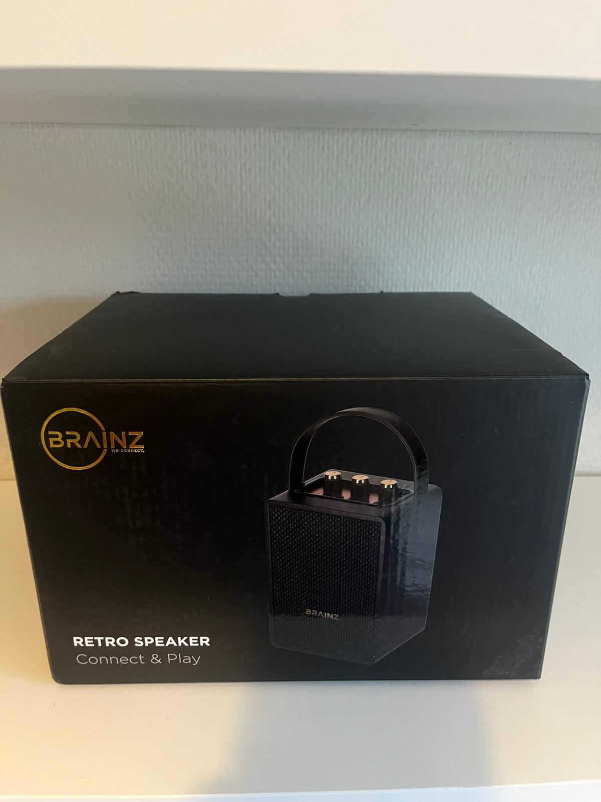 Brainz retro speaker, Overige merken, Nieuw, Ophalen of Verzenden, Bluetooth