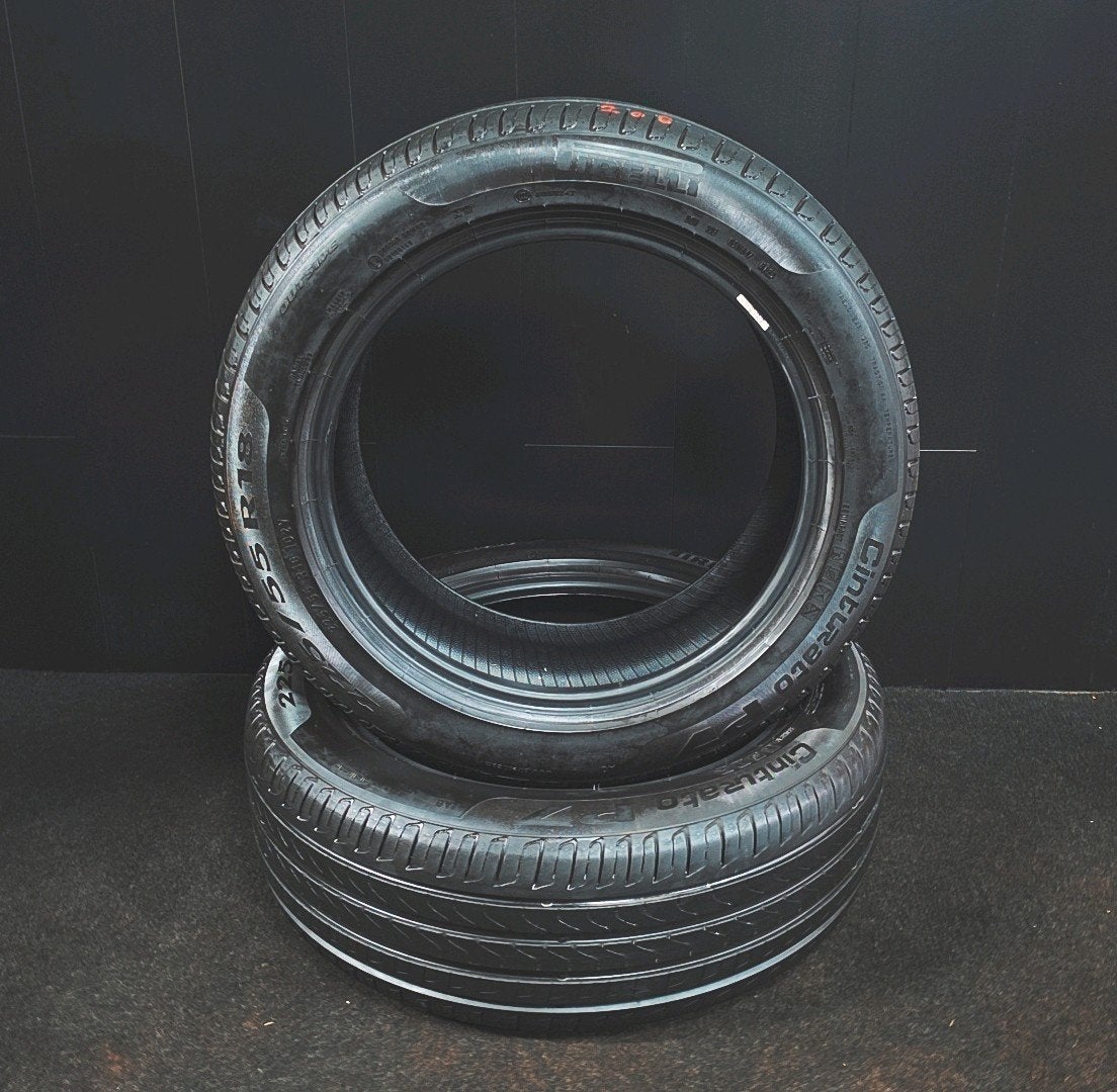225 55 R18 18 Pirelli Cinturato P7 zomerbanden, 18 inch, Ophalen of Verzenden, Band(en), Pirelli