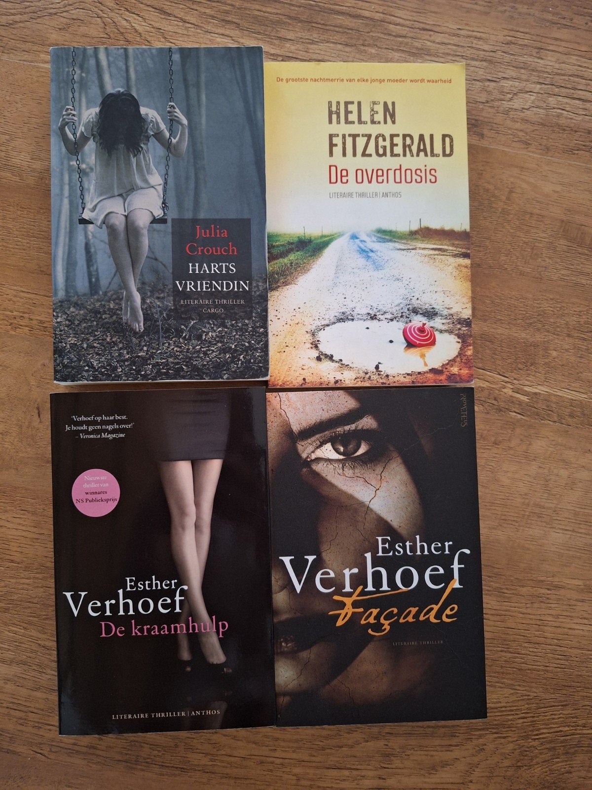 4 nette thrillers, Boeken, Thrillers, Ophalen of Verzenden, Zo goed als nieuw