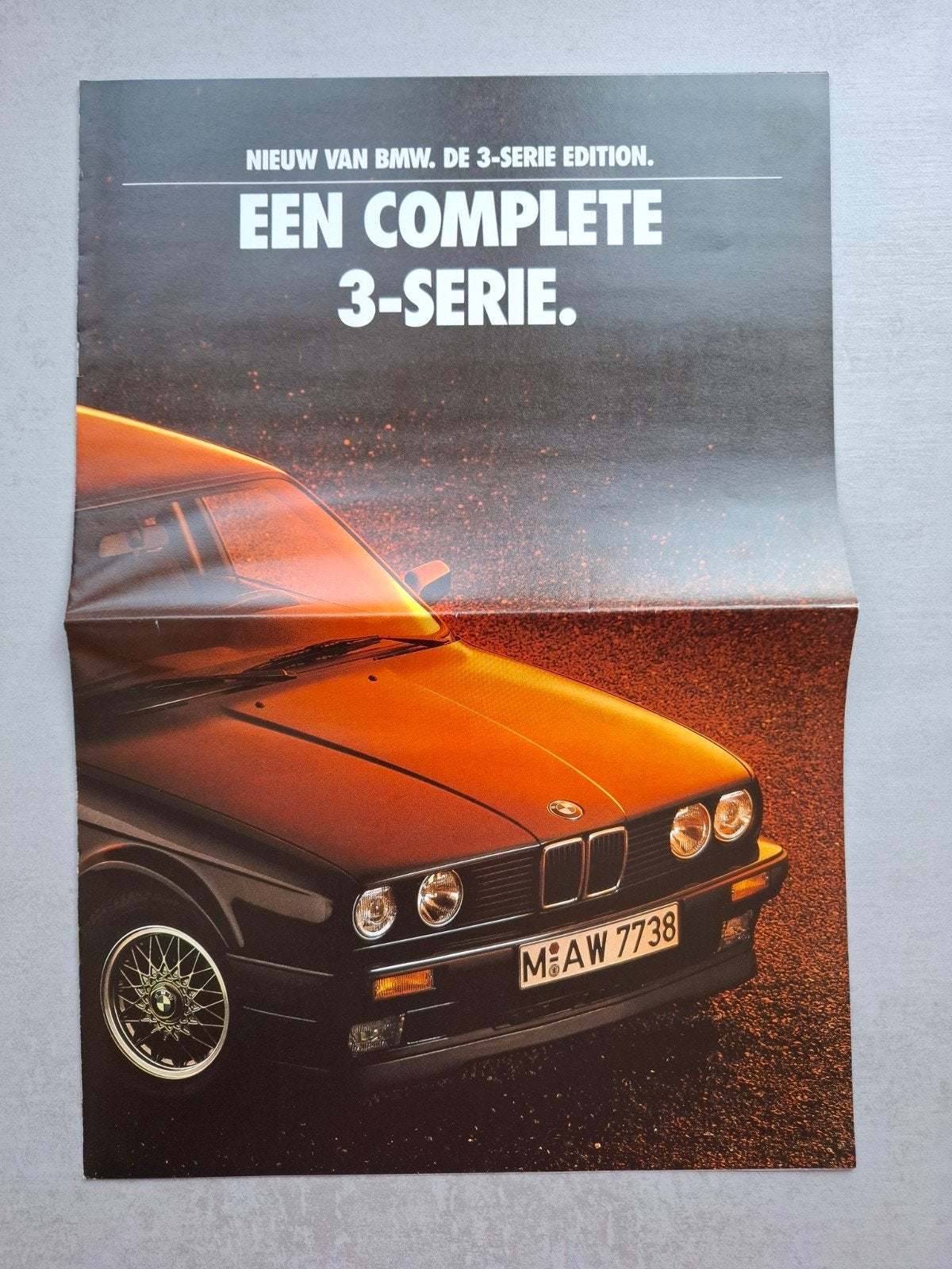BMW 3-serie Edition folder - 1990, Ophalen of Verzenden, Zo goed als nieuw, BMW