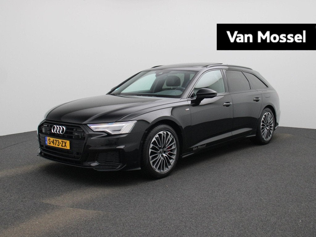 Audi A6 Avant 55 TFSI e quattro S edition Competition 367 PK, Auto's, Audi, 12 maanden, Gebruikt, 4 cilinders, Zwart