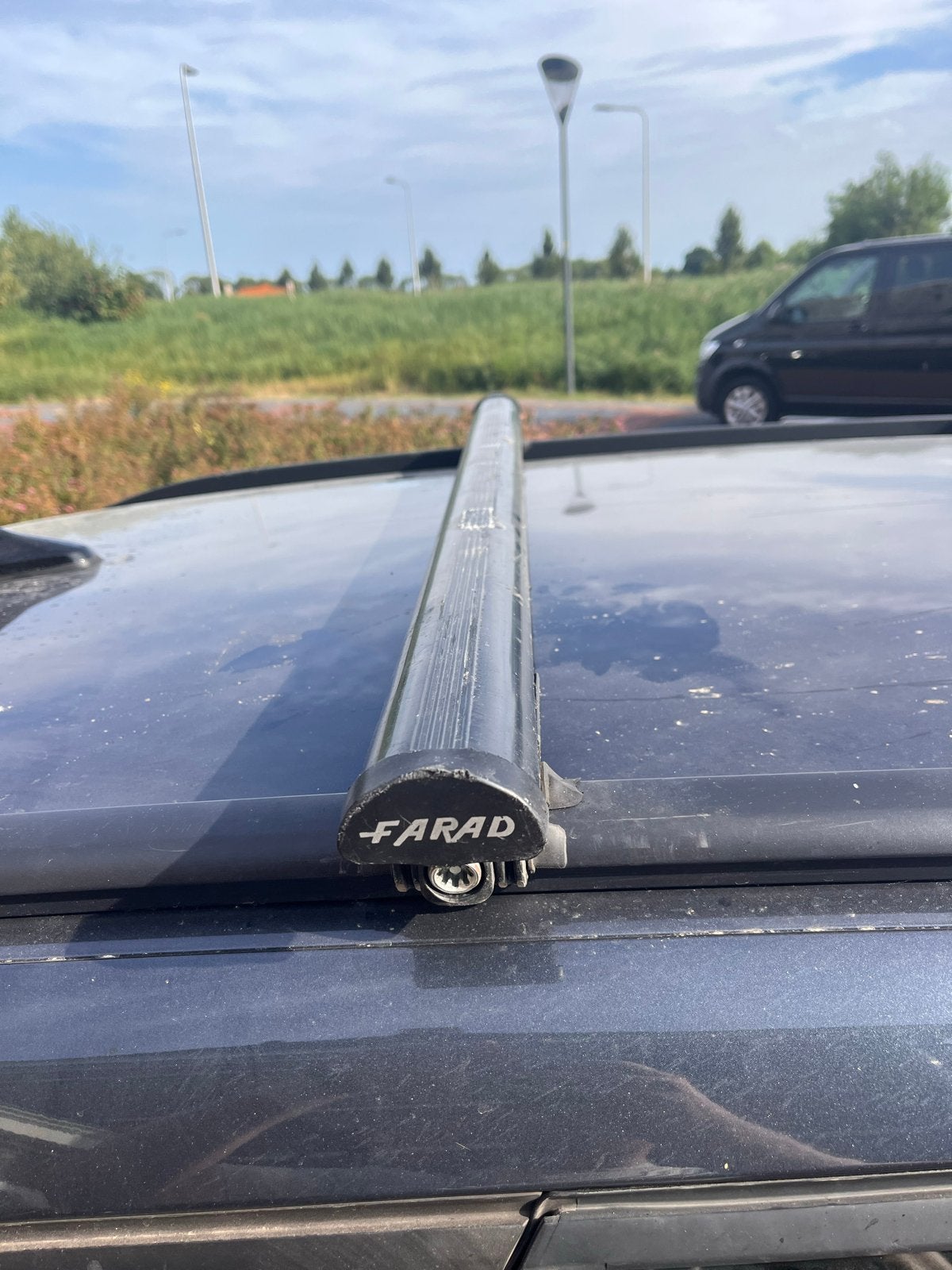 Seat Leon ST Farad dakdragers met bevestigingsmat en sleutel, Ophalen, Gebruikt
