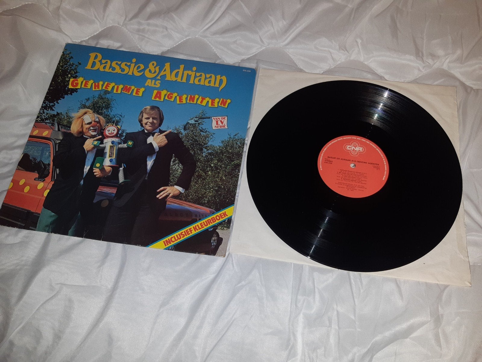 Bassie & Adriaan als Geheime Agenten LP, LP, Gebruikt, Verzenden, Originele persing