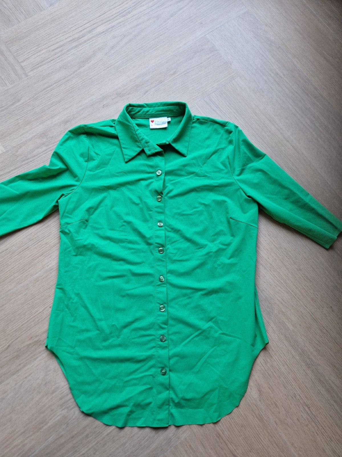 blouse Helena Hart mt S, Kleding | Dames, Maat 38/40 (M), Zo goed als nieuw, Groen, Helena Hart
