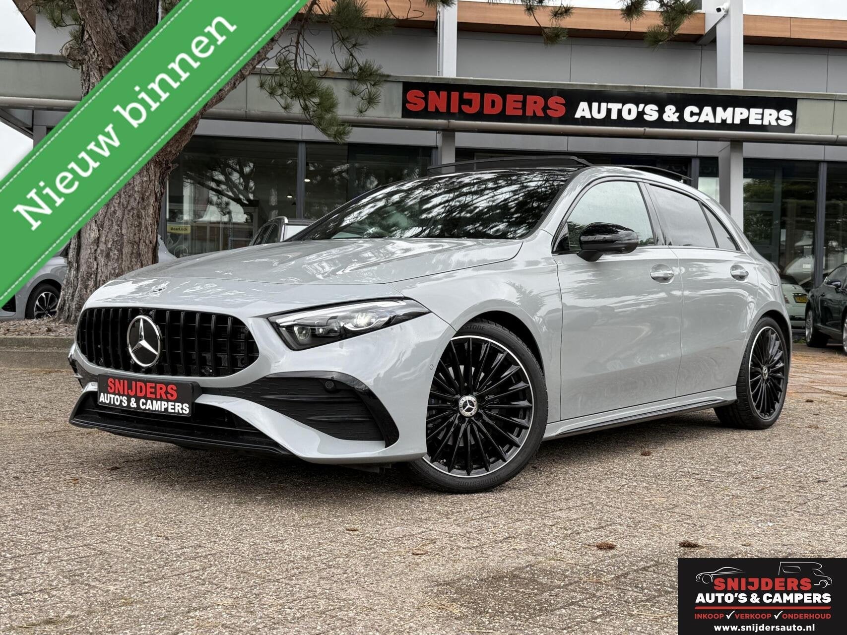 Mercedes A-klasse 180 Star Edition LIMITED panodak, Auto's, 136 pk, 4 cilinders, Met garantie (alle), Leder en Stof