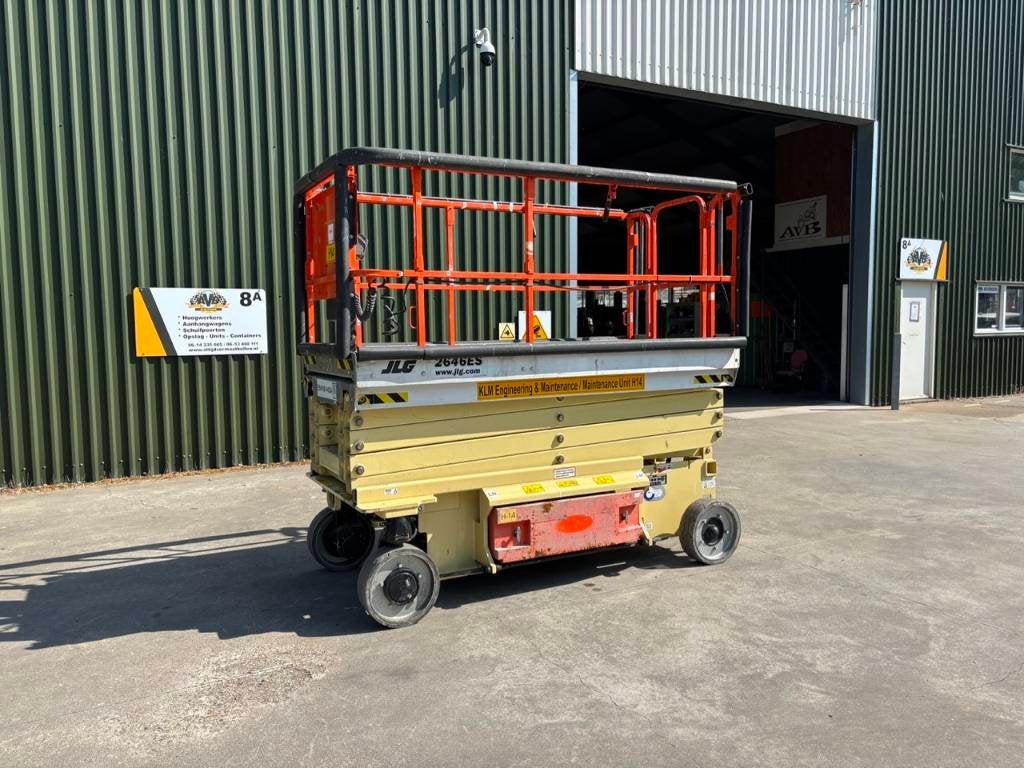 JLG 2646ES schaar hoogwerker 10 meter (bj 2014)