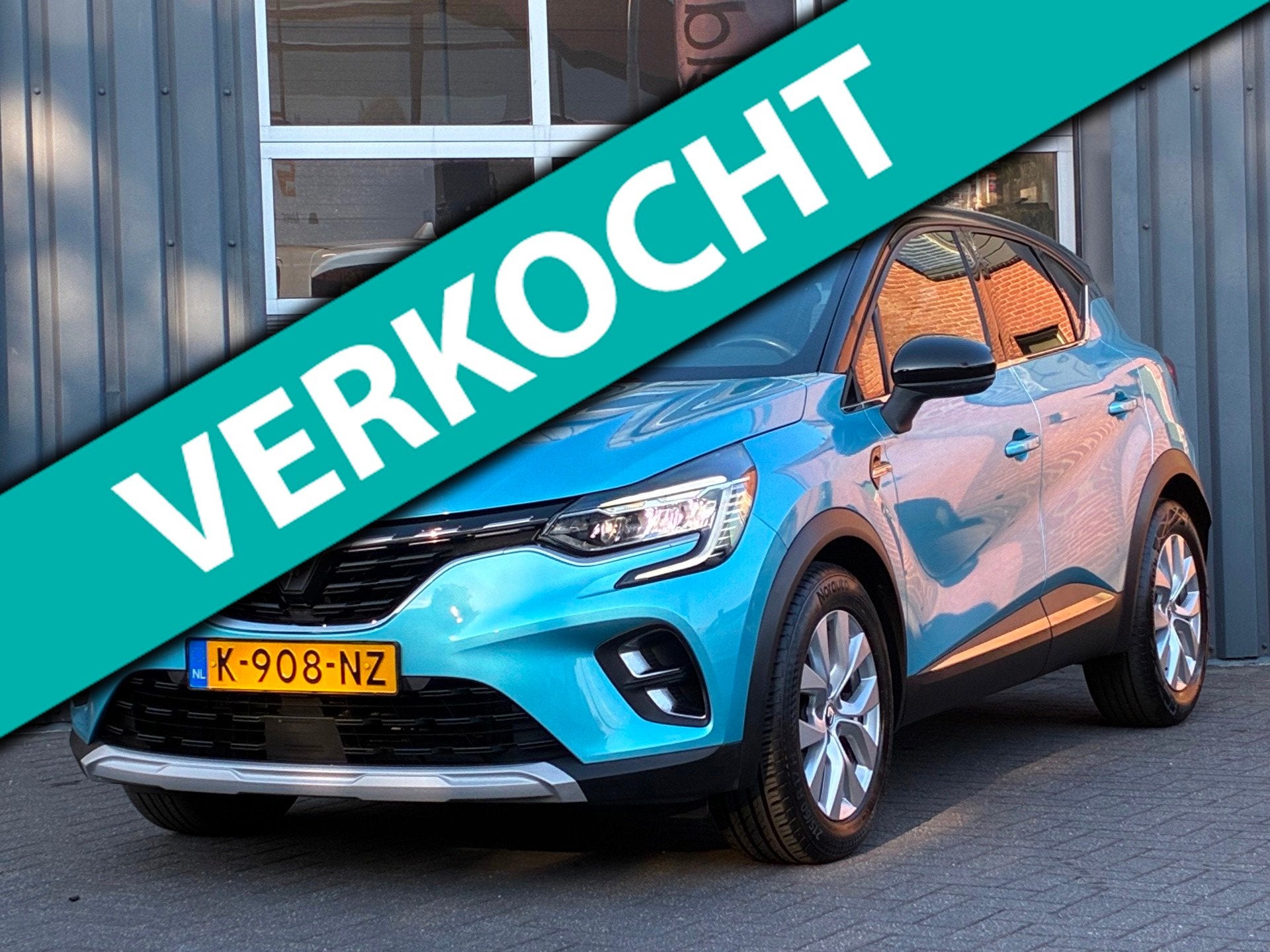 Renault Captur 1.3 TCe 140 Intens Automaat, Climate control,, Auto's, Renault, Parkeersensor, Gebruikt, 4 cilinders, Blauw