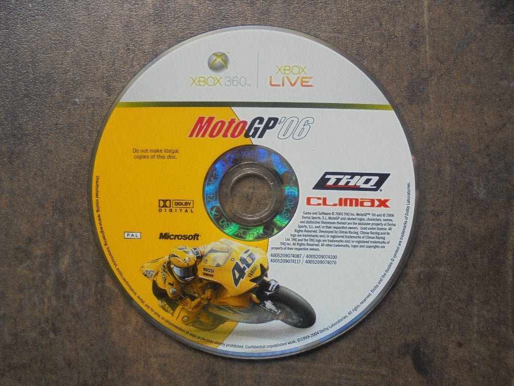 Moto GP '06 voor XBOX 360 (zie foto's), Gebruikt, 1 speler, Racen en Vliegen, Ophalen of Verzenden