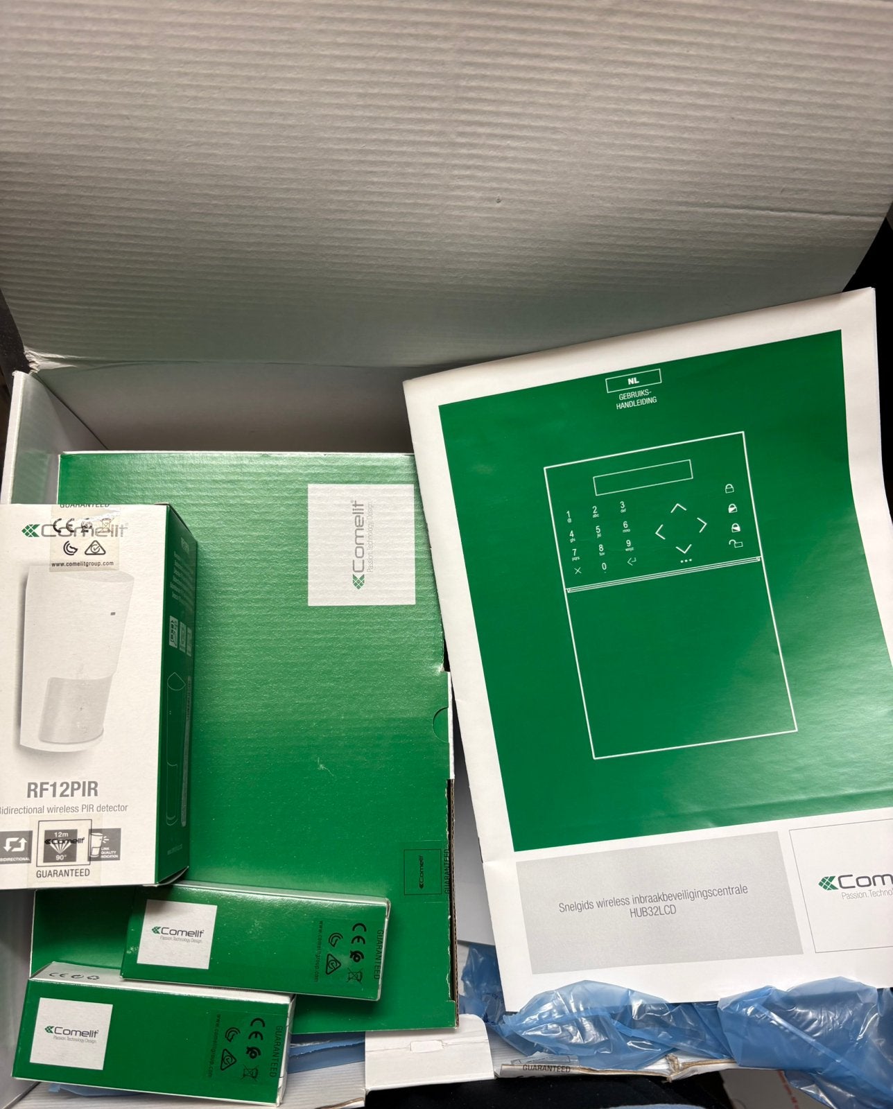 Comelit safe kit Securhub, Ophalen of Verzenden, Detector, Sensor of Melder, Overige soorten