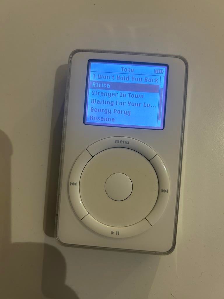 Ipod tweede generatie 10gb, Audio, Tv en Foto, Mp3-spelers | Apple iPod, Ophalen, Overige types, Gebruikt, Overige kleuren
