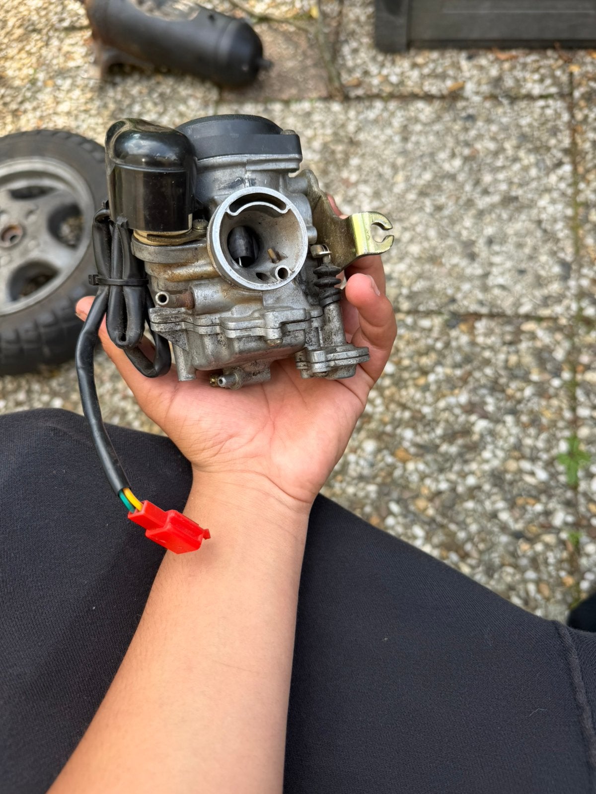 Piaggio zip 4t carb, Ophalen, Gebruikt, Carburateur