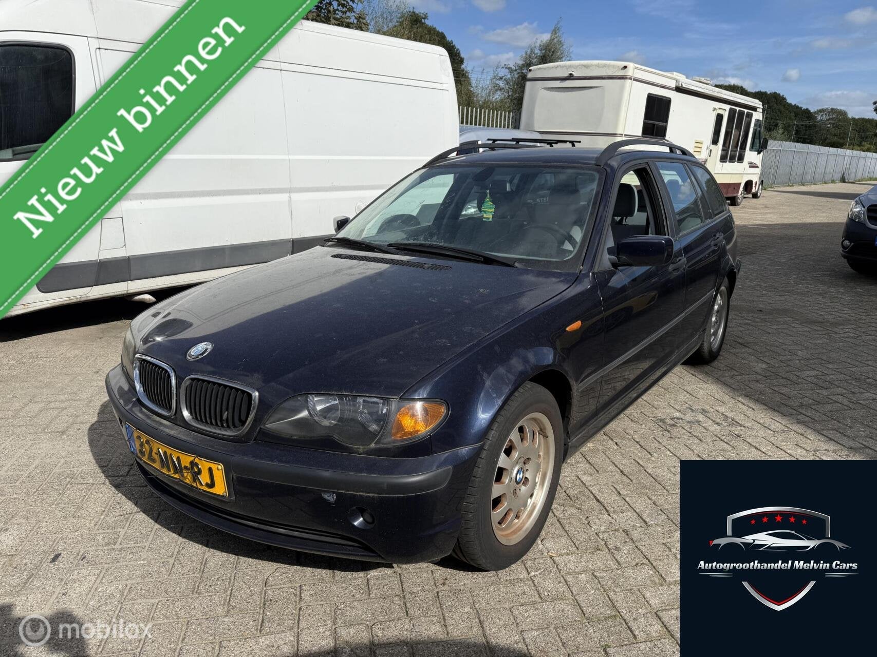 BMW 3-serie Touring 318i LOOP OF SLOOP, Auto's, Blauw, Origineel Nederlands, Handgeschakeld, 1400 kg
