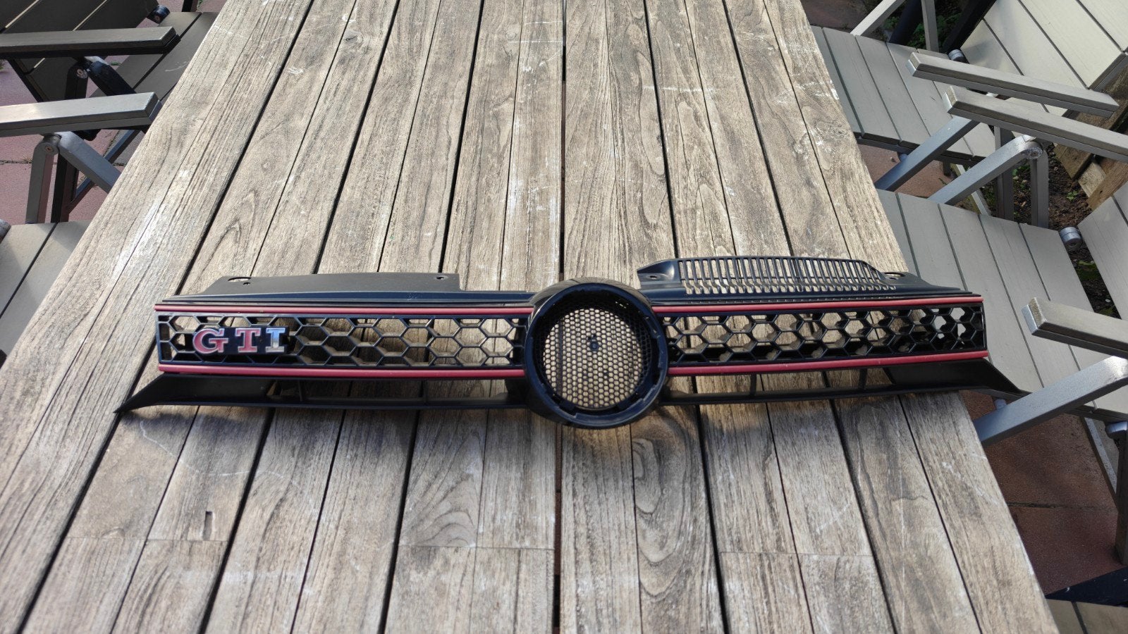 Golf 6 Gti grill, Gebruikt, Ophalen of Verzenden, Bumper, Volkswagen