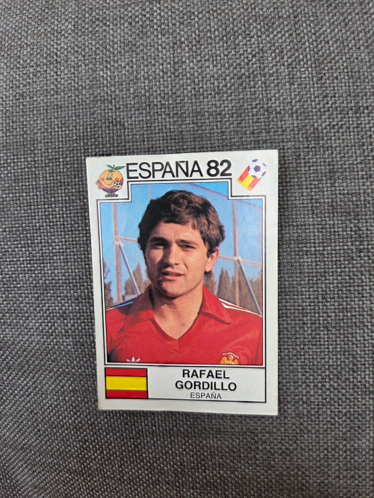 Panini WK 82, Ophalen of Verzenden, Zo goed als nieuw, Sticker