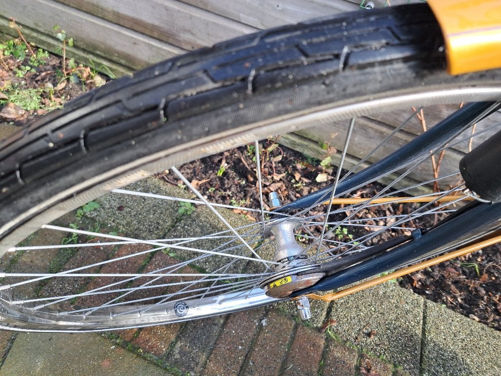 Damesfiets, stadsfiets, incl fietstassen, Ophalen, Sparta, Gebruikt, Versnellingen