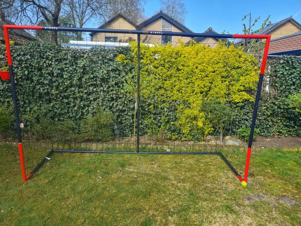 Groot kipsta Goal, Ophalen, Gebruikt