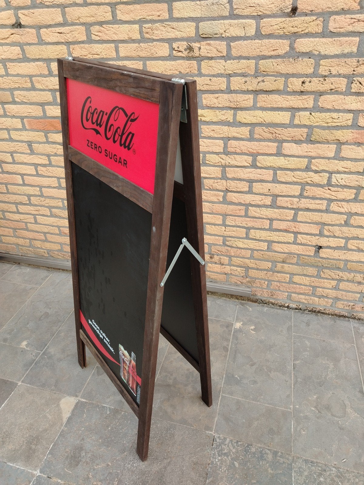 Coca-Cola Zero Sugar Klapbord - 130x56cm, Ophalen, Nieuw