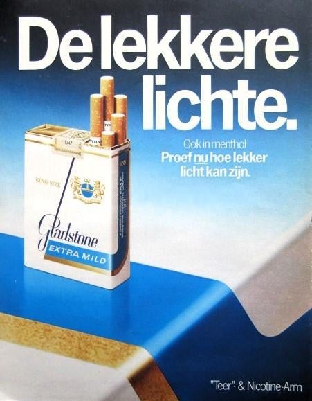 19 vintage advertenties reclames sigaretten 67-81 sigaret, Ophalen of Verzenden, Gebruikt, Sigarenbandjes