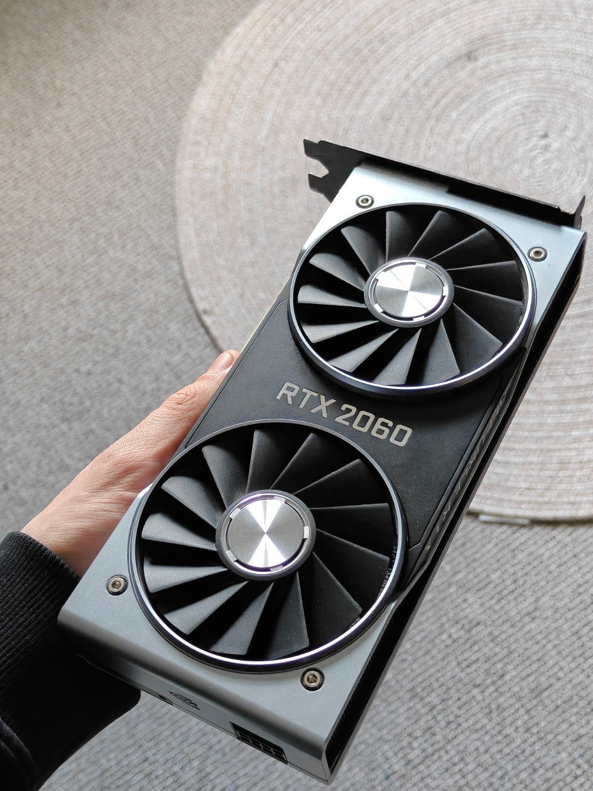 GeForce Rtx 2060 Founders Edition, Computers en Software, Videokaarten, Zo goed als nieuw, Nvidia, PCI-Express 3.0, GDDR6, HDMI