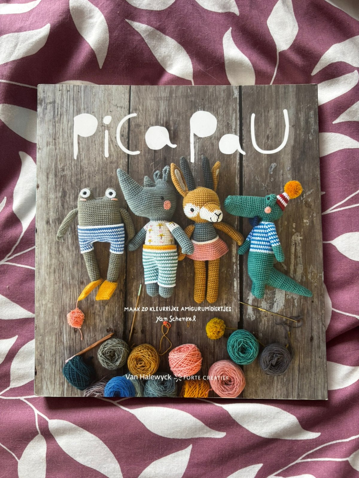 Picapau - Yan Schenkel, Hobby en Vrije tijd, Breien en Haken, Ophalen of Verzenden, Zo goed als nieuw, Haken, Patroon of Boek