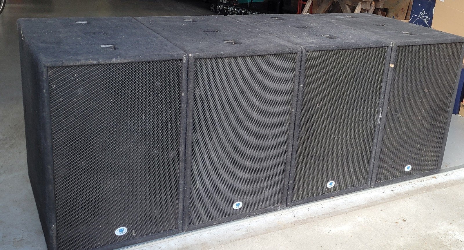 Renkus Heinz / Synco subs   (orgineel), Ophalen, Zo goed als nieuw, 1000 watt of meer