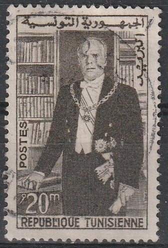 5274. Tunesie 554 gest. President, Postzegels en Munten, Ophalen of Verzenden, Tunesië, Gestempeld