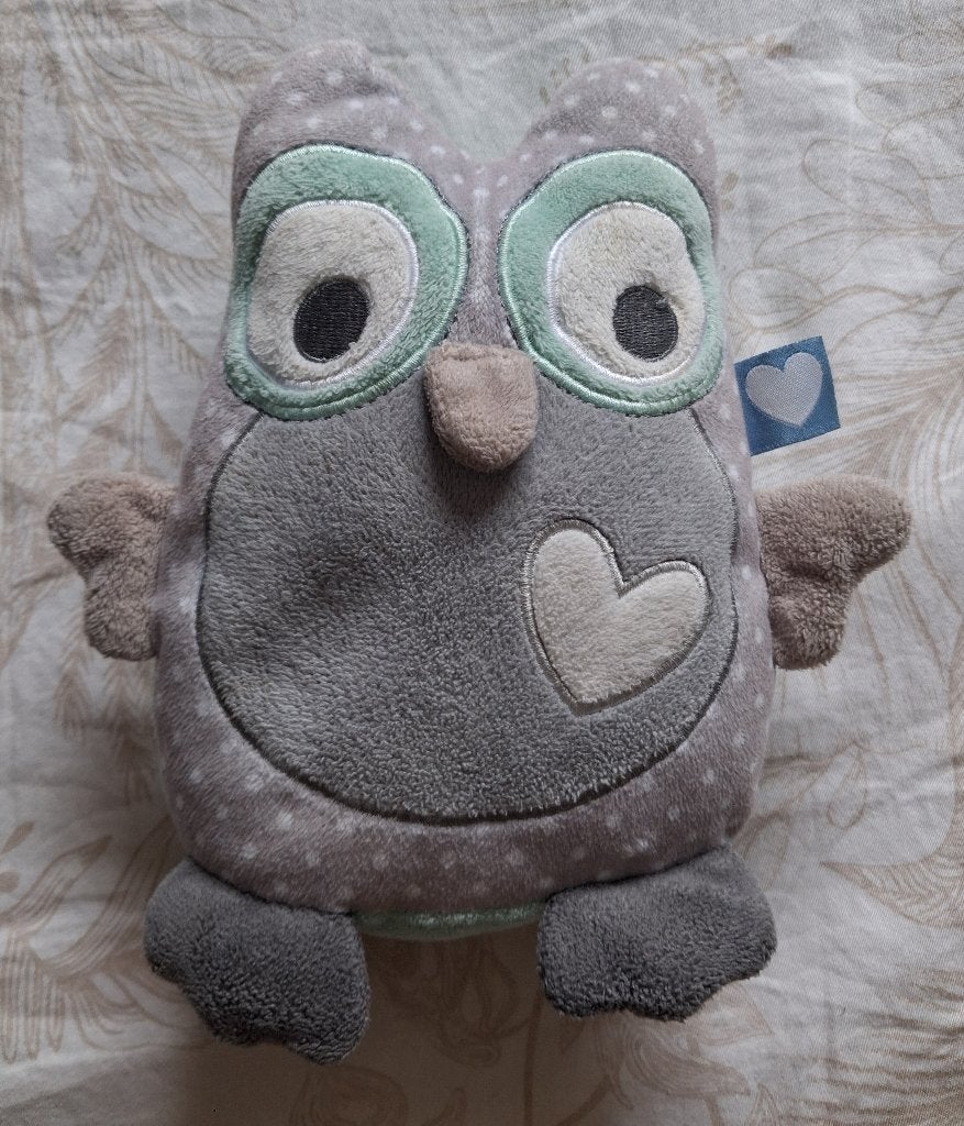 Tiamo knuffel uil, Overige typen, Zo goed als nieuw, Meerkleurig, Tiamo