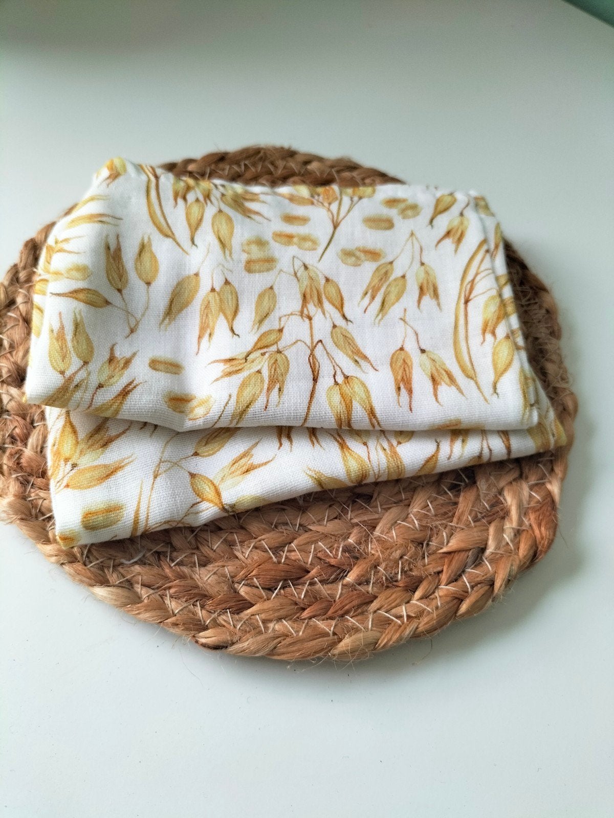 Nieuw • Hydrofiele washandjes • Bruin, graantjes of vogeltje, Kinderen en Baby's, Verzenden, Nieuw, Saluty's kinder- en kraamcadeaus