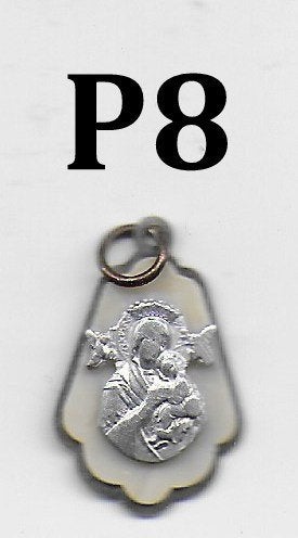 Mrp8 medaille maria met kindje -, Ophalen of Verzenden, Zo goed als nieuw, Overige typen