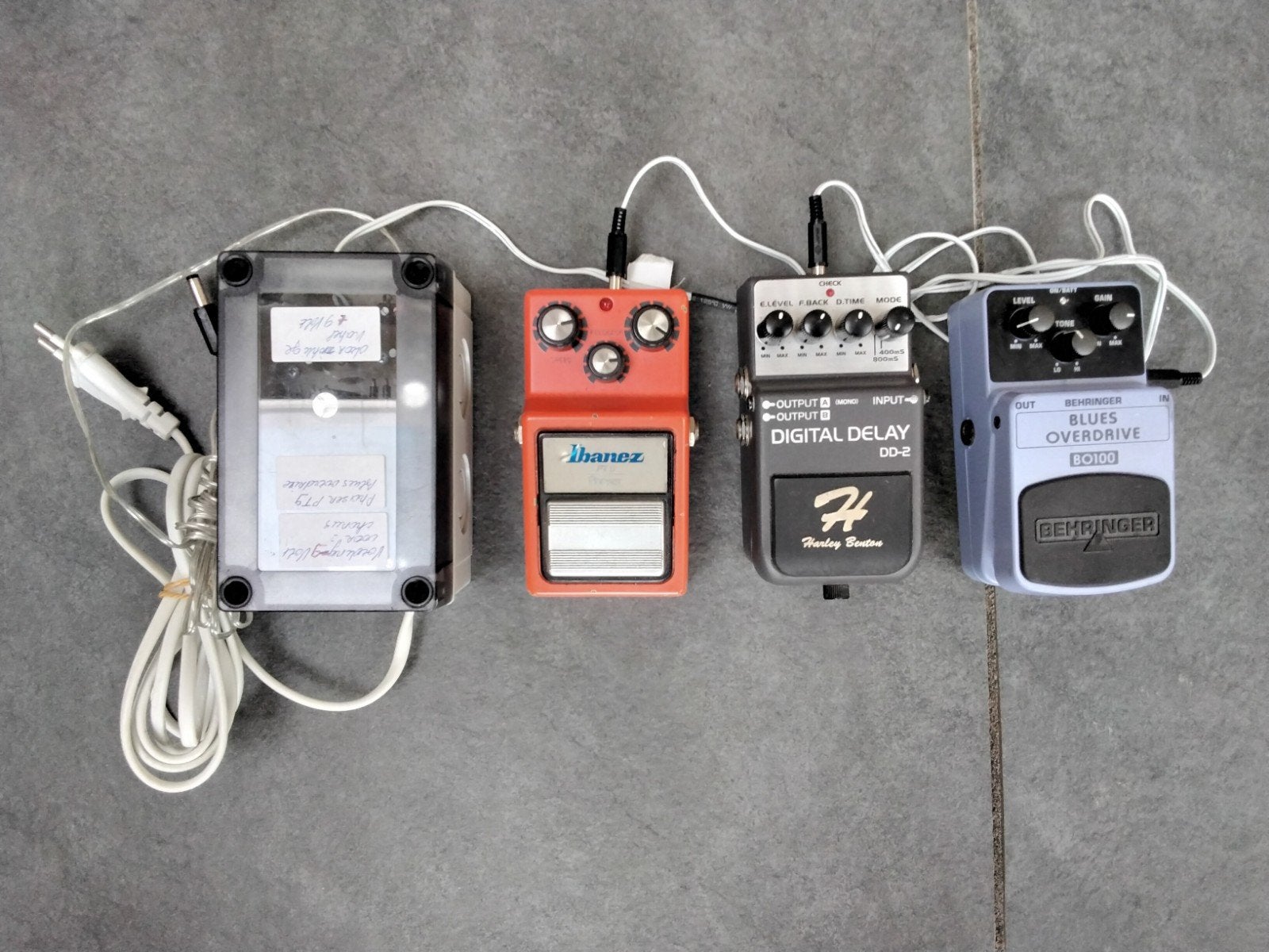 Effectpedalen, Ophalen
