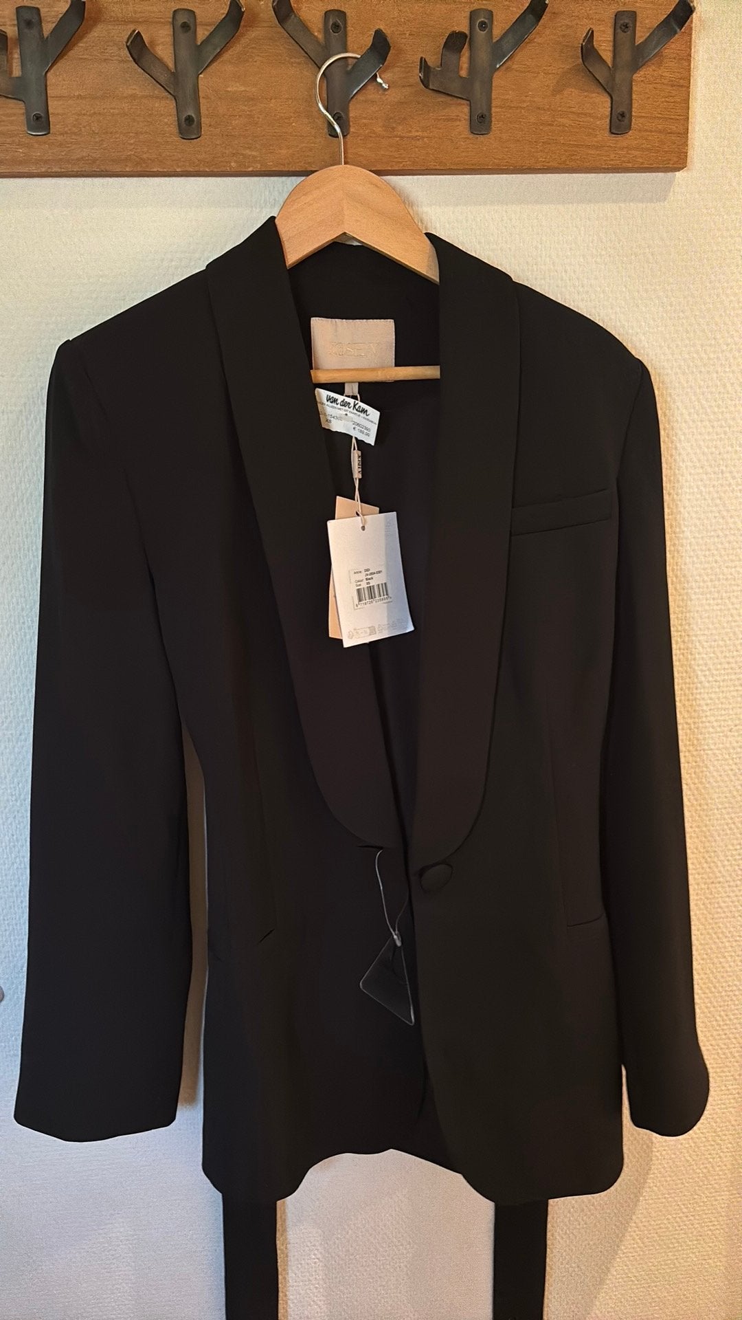 nieuwe blazer Josh V zwart maat 36, Ophalen of Verzenden, Zo goed als nieuw, Maat 36 (S), Zwart