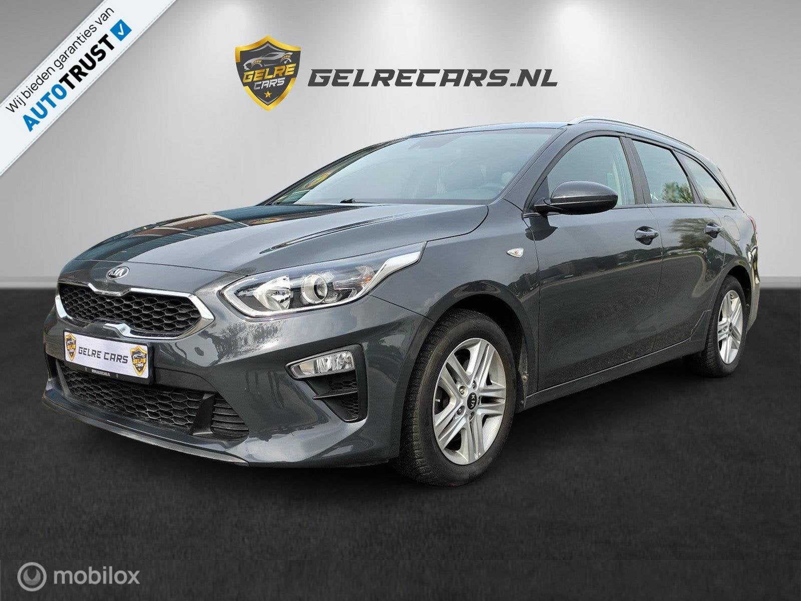 Kia Ceed Sportswagon 1.0 T-GDi DynamicPlusLine TOPSTAAT !, Voorwielaandrijving, Stof, Gebruikt, Zwart