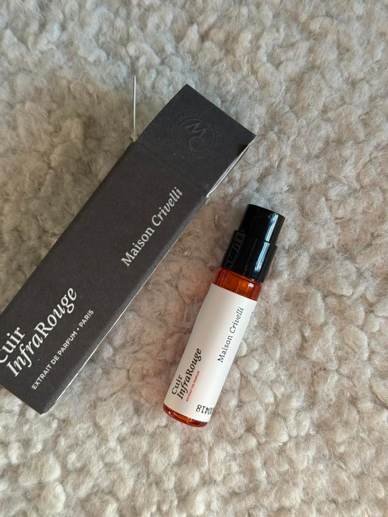 Maison Crivelli Cuir infraroufe parfum tester, Sieraden, Tassen en Uiterlijk, Ophalen of Verzenden, Nieuw