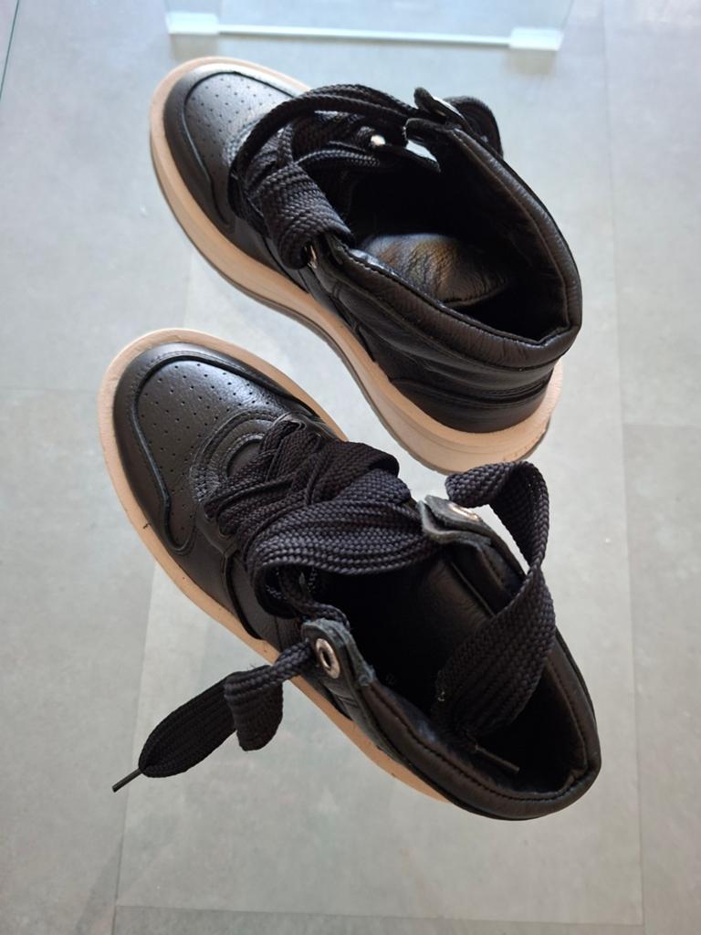 Bronx leren sneakers mt 38, Bronx, Zwart, Nieuw, Ophalen of Verzenden