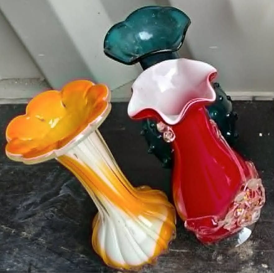 Vintage vaasjes, Ophalen
